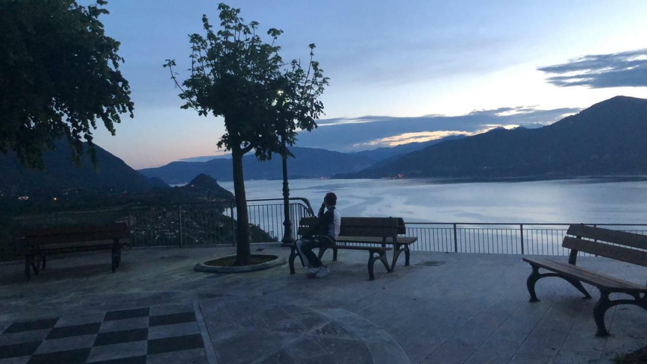 Bellavista Villa Brezzo Bagian luar foto